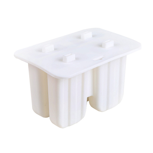 Food Grade sicle Silicone Molds 4/10 Cavity Homemade Kitchen Silicone sicle Mold BPA Ice Cream Maker