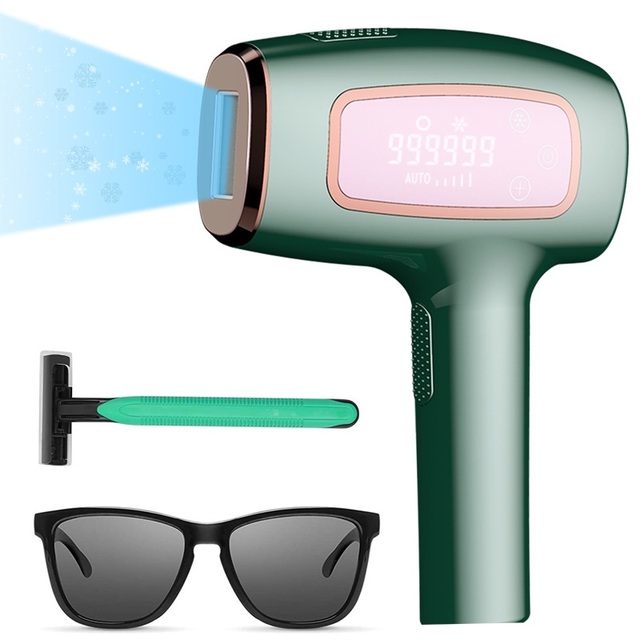 999999 Flashes IPL Laser Hair Removal Machine Electirc Painless Permanent Epilator Device