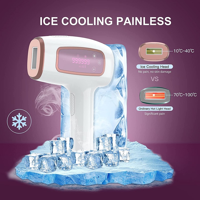 999999 Flashes IPL Laser Hair Removal Machine Electirc Painless Permanent Epilator Device