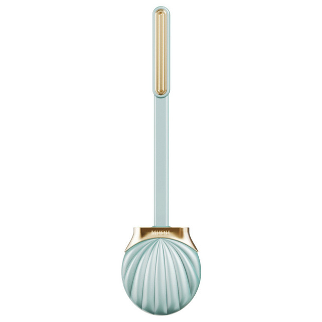 Toilet Brush Shell Shape Household Silicone Toilet Cleaning Brush Tools Wall Mounted Long Handle Home Bathroom Accessories
