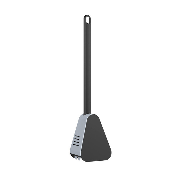 Toilet Brush Soft TPR Glue Long Handle Toilet Cleaning Brush Wall Mounted Flexible With Holder Bathroom Accessories