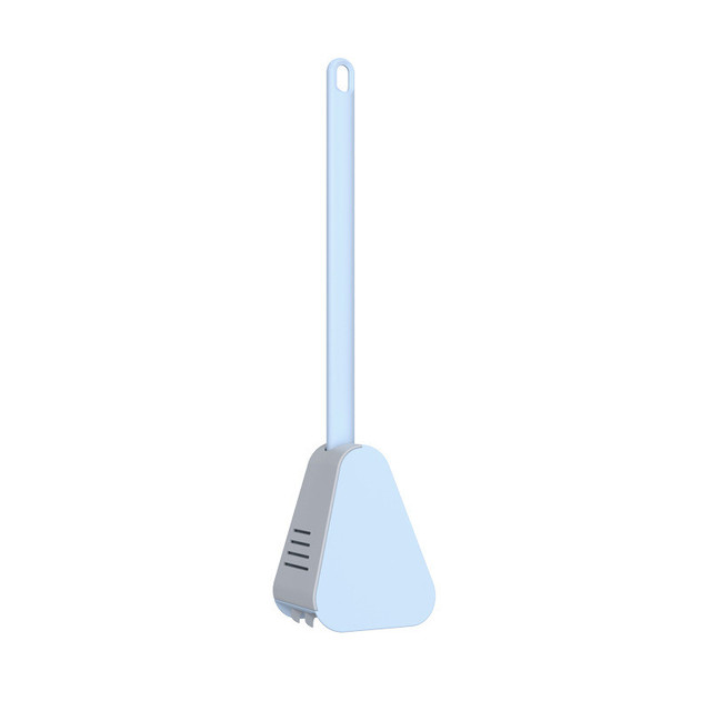 Toilet Brush Soft TPR Glue Long Handle Toilet Cleaning Brush Wall Mounted Flexible With Holder Bathroom Accessories
