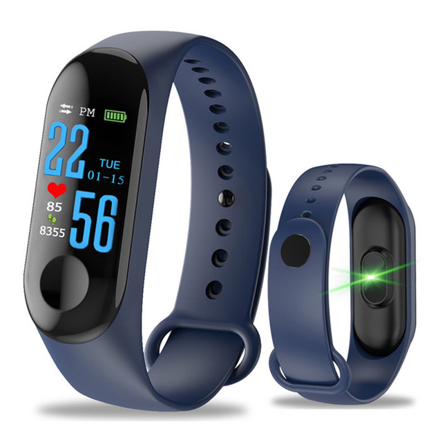 M3 Smart Watch Band  Wristband Heart Rate Monitor Blood Pressure Fitness Tracker Wrist Band Smartband
