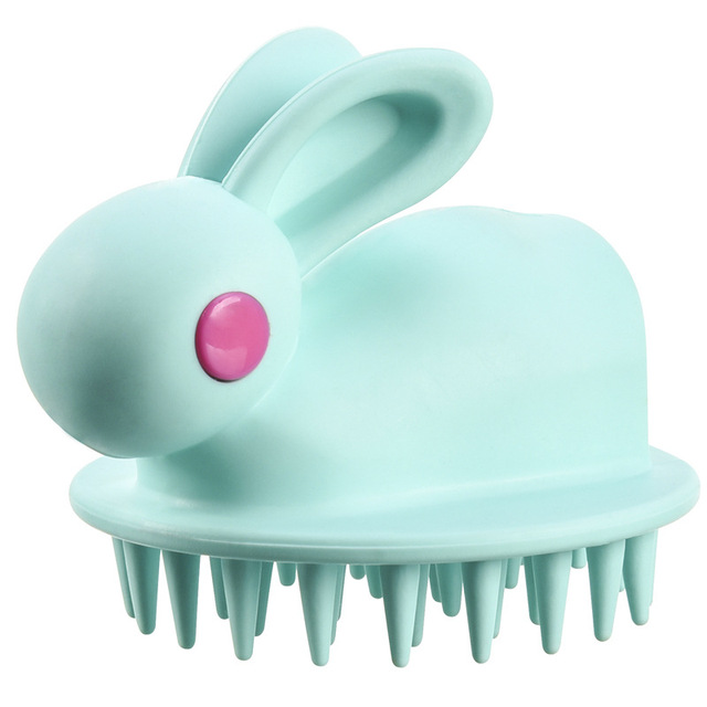 Baby Hair Scalp Massage Comb Children Soft Brush for Hair Washing Newborn Bath Wipe Washing Hair Tools Baby Bath Accessories