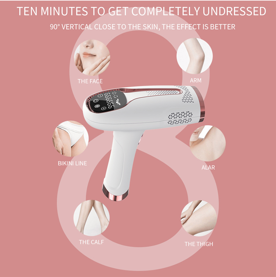 Laser Hair Removal Epilator Malay Depilator Machine Full Body Hair Device