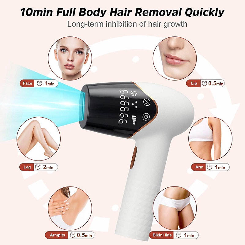 IPL Laser Epilator 990000 Flashes Depilador a Laser Hair Removal Women Portable Electric Laser