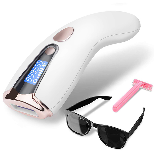 Hair Removal Device for Men and Women Upgrade to 999,999 Flash IPL Epilator