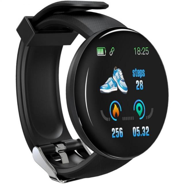 2021 Smart Watch Men Full Touch Fitness Tracker IP65 waterproof Women D18S Smartwatch