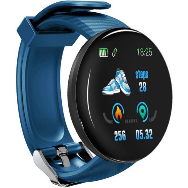 2021 Smart Watch Men Full Touch Fitness Tracker IP65 waterproof Women D18S Smartwatch