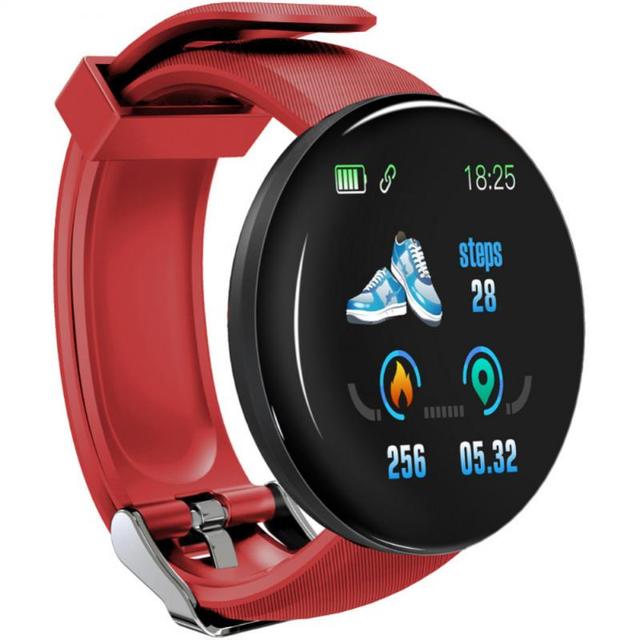 2021 Smart Watch Men Full Touch Fitness Tracker IP65 waterproof Women D18S Smartwatch
