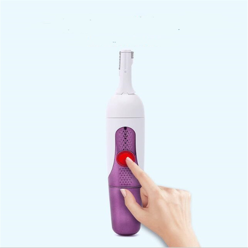 4 in 1 Portable Electric Lady Shaver Eyebrow Trimmer Bikini Clipper Leg Hair Remover