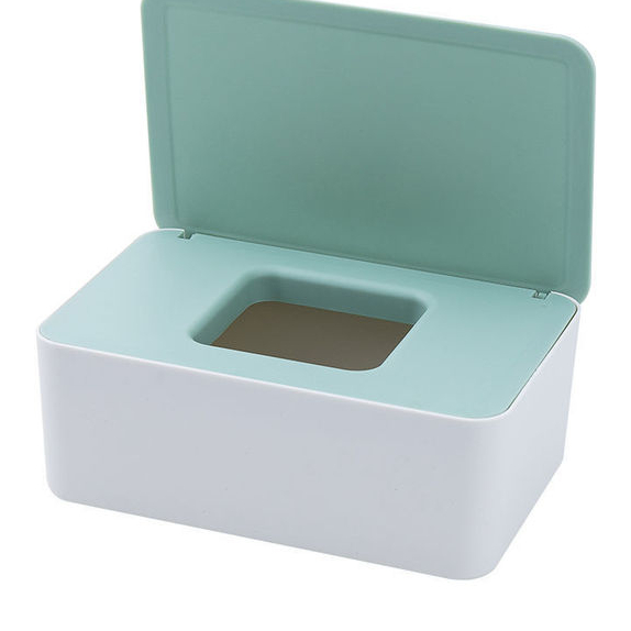 Plastic Mask Storage Box Desktop Storage Box Wet Tissue Box Disposable