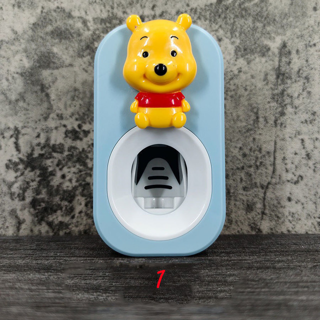 Automatic Cartoon Toothpaste Dispenser  Bathroom Products