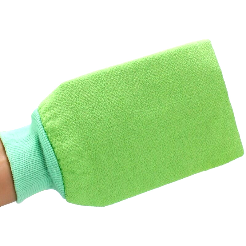 Shower Spa Exfoliator Two-sided Bath Glove   Bathroom Products
