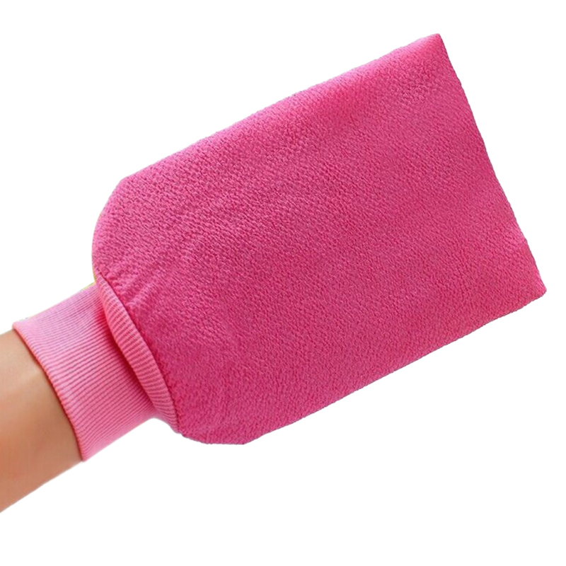 Shower Spa Exfoliator Two-sided Bath Glove   Bathroom Products