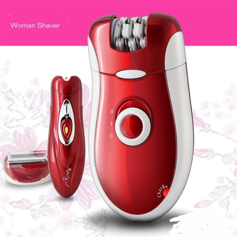 3 in1 Electric Lady Shaver Kit Face Hair Tweezer Body Epilator Shaving Machine
