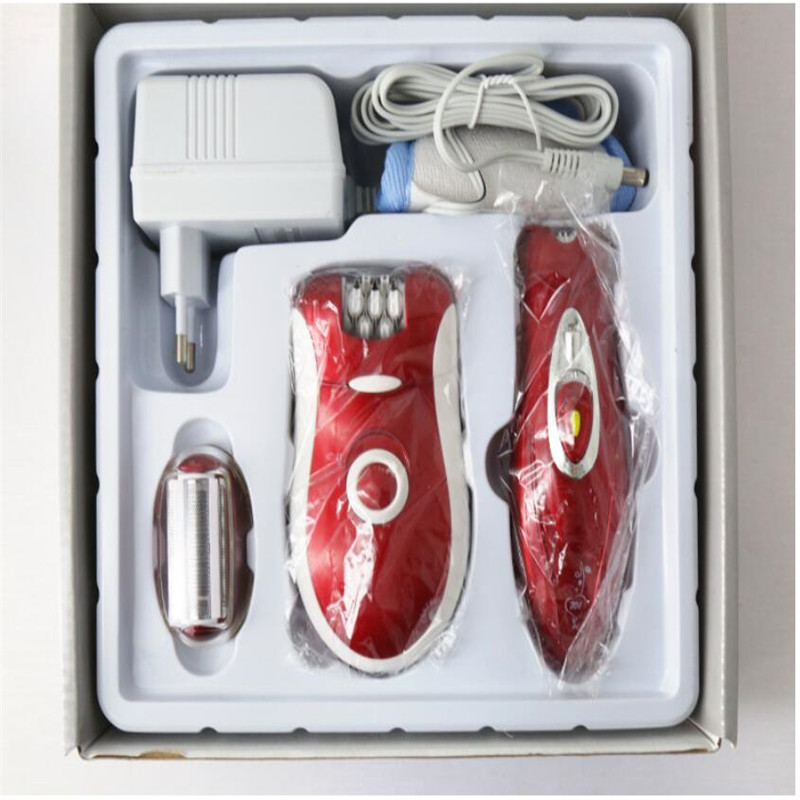 3 in1 Electric Lady Shaver Kit Face Hair Tweezer Body Epilator Shaving Machine