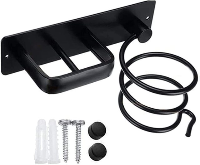 Wall-mounted Hair Dryer Bracket Bathroom