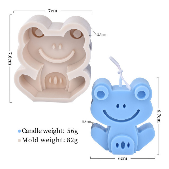 Animal Shape Silicone Baking Fondant Mold Cake Decoration Kitchen Tool DIY Handmade Chocolate Aromatherapy Candle Making Mould