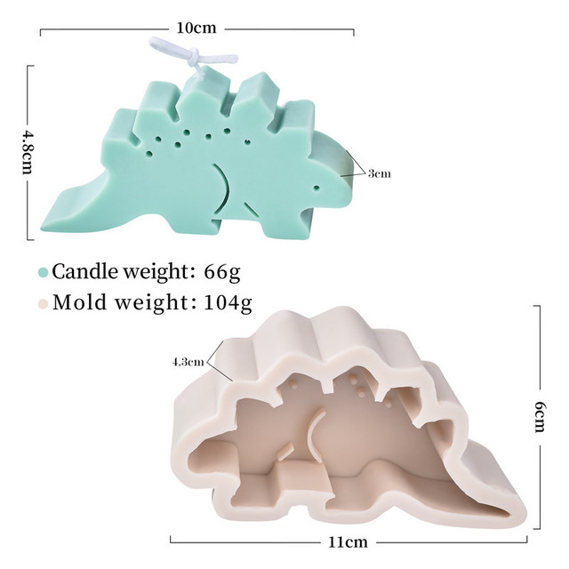 Animal Shape Silicone Baking Fondant Mold Cake Decoration Kitchen Tool DIY Handmade Chocolate Aromatherapy Candle Making Mould