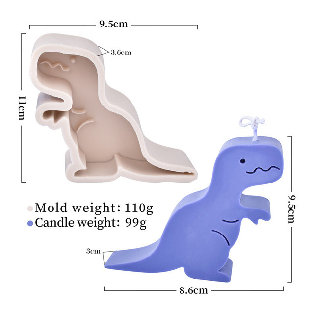Animal Shape Silicone Baking Fondant Mold Cake Decoration Kitchen Tool DIY Handmade Chocolate Aromatherapy Candle Making Mould