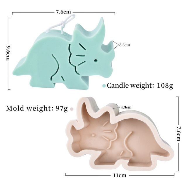 Animal Shape Silicone Baking Fondant Mold Cake Decoration Kitchen Tool DIY Handmade Chocolate Aromatherapy Candle Making Mould