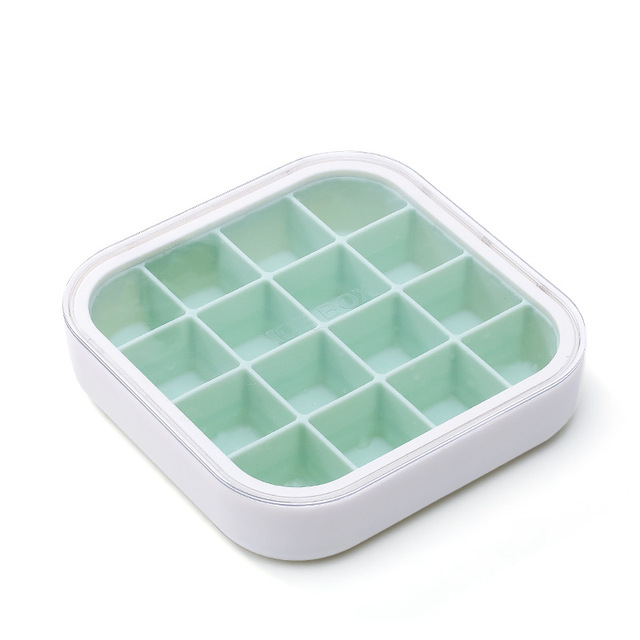 Square Silicone Molds Ice Cube Maker with Lids Sphere DIY Ice Cube Mold Tray Ice Mould Box for Bar Gadget Kitchen Accessories