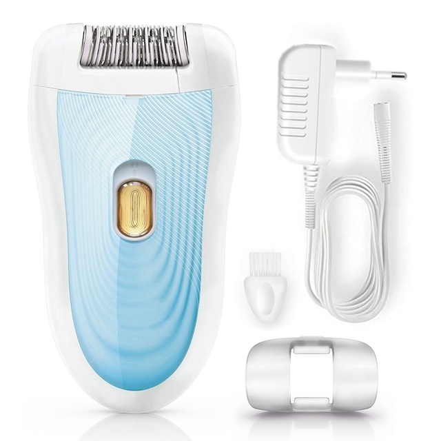 Rechargeable electric epilator for women facial body hair remover machine