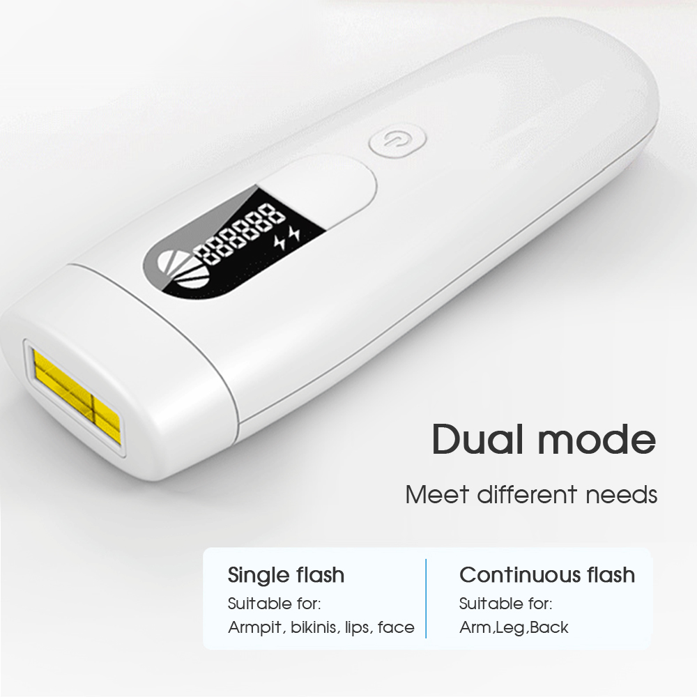 Laser Epilator Hair Removal 5 Levels Bikini Body Facial Devices Painless Permanent LED