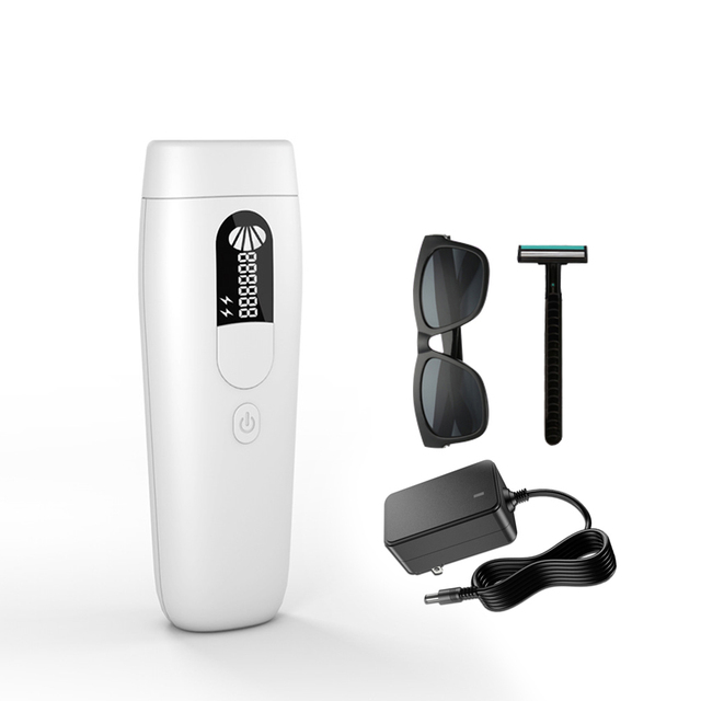 Laser Epilator Hair Removal 5 Levels Bikini Body Facial Devices Painless Permanent LED