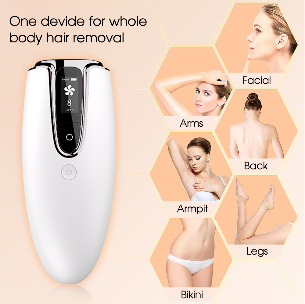 990,000 Skin Rejuvenation Laser Epilator Professional Photoepilator Home IPL Hair Removal