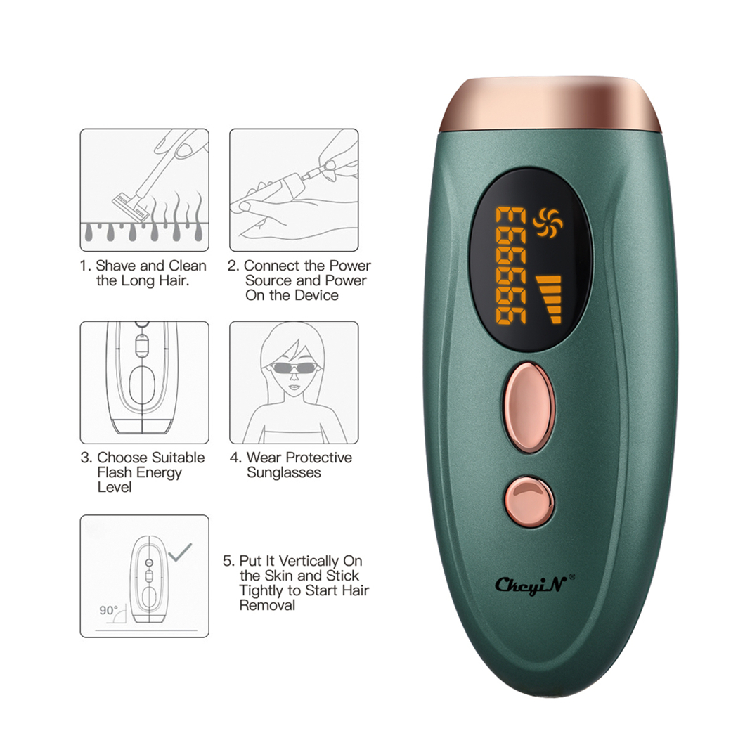 999900 IPL Permanent Hair Removal Device Professional Laser  Painless Laser Depilator