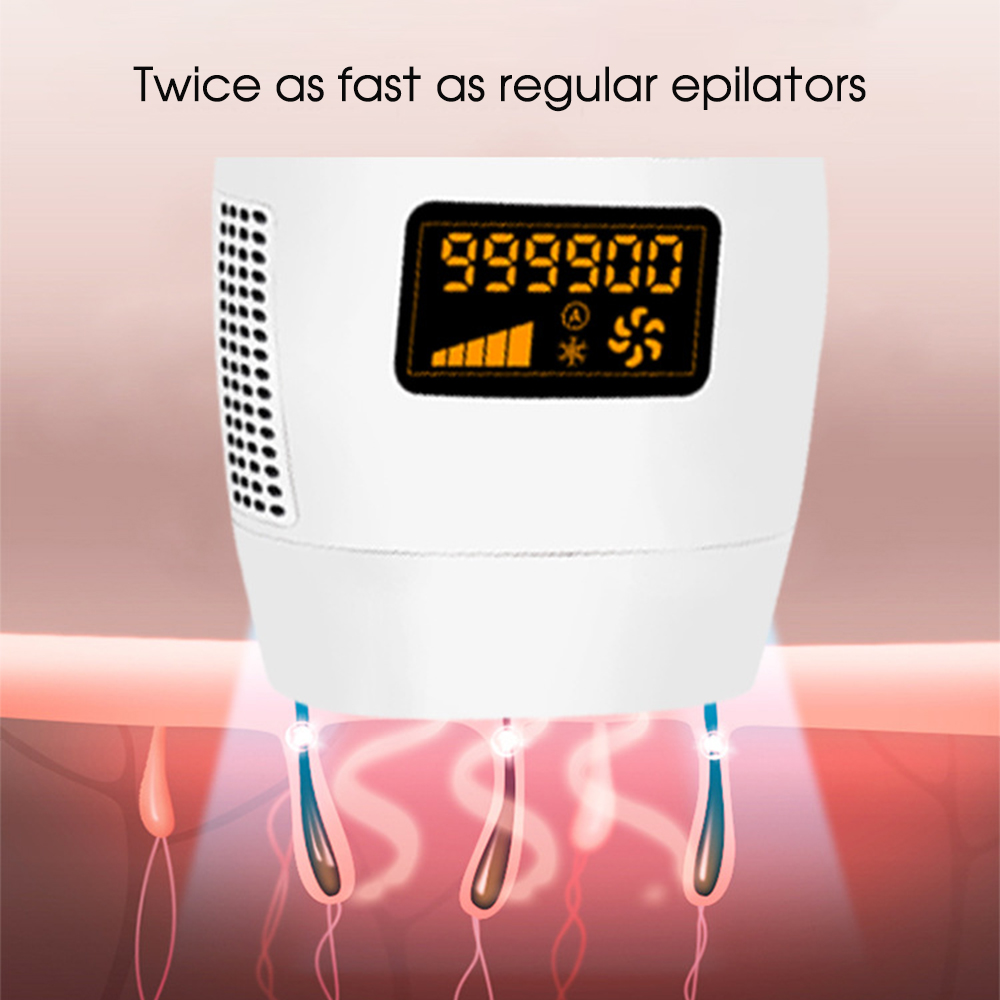Portable Ice Freezing Point 990000 Pulsed Light Professional Painless Laser