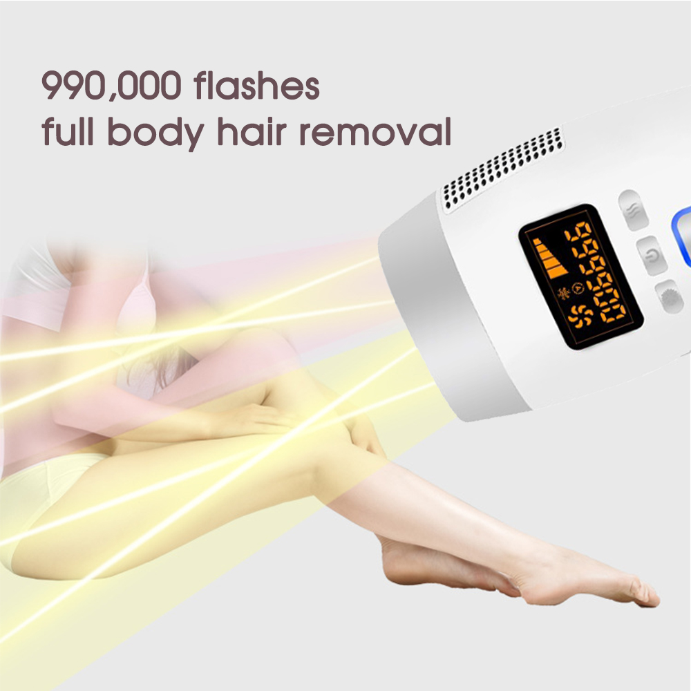 Portable Ice Freezing Point 990000 Pulsed Light Professional Painless Laser