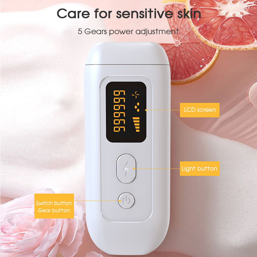Laser LED Epilator Skin Rejuvenation IPL Permanent Professional Painless Hair Remover