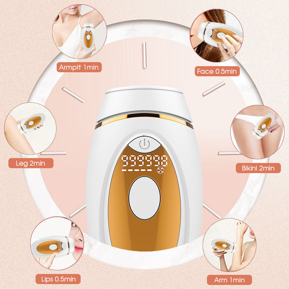 Permanent For Face Arms Bikini Professional Electric Laser Epilator Hair Removal
