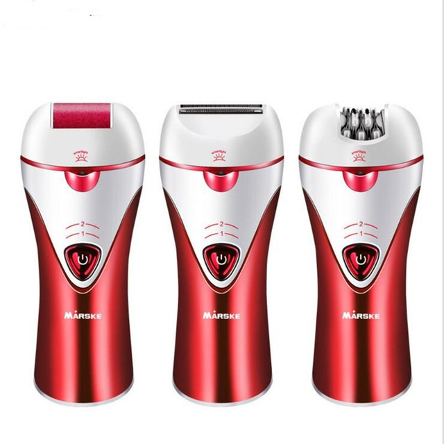 Electric All In One Women Body Grooming Kit Underarm Bikini Hair Clipper Removal Epilator
