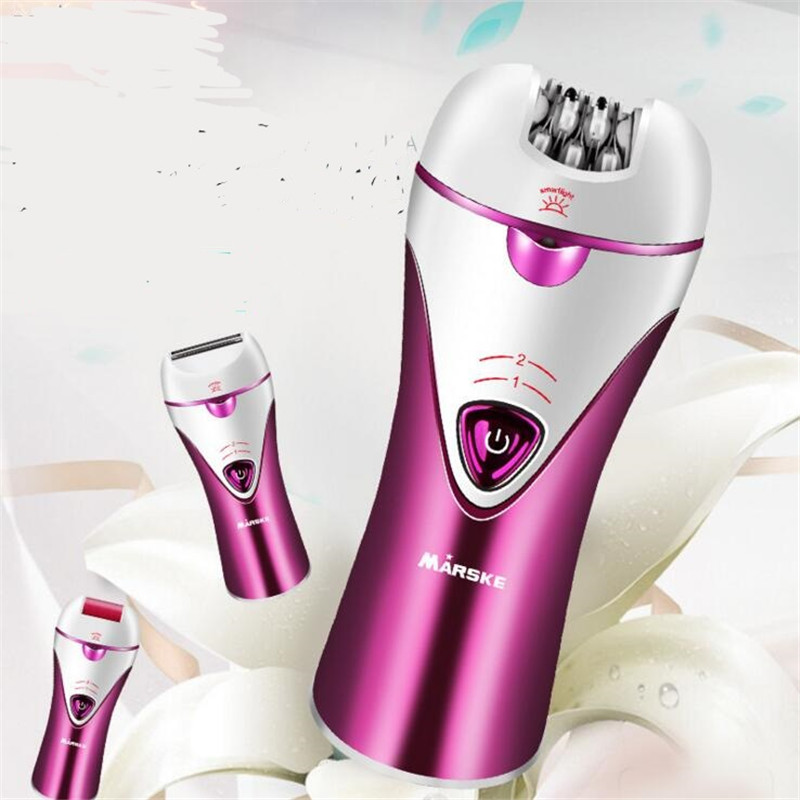 Electric All In One Women Body Grooming Kit Underarm Bikini Hair Clipper Removal Epilator