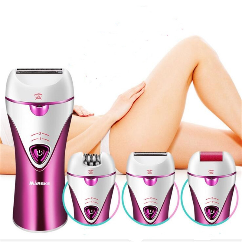 Electric All In One Women Body Grooming Kit Underarm Bikini Hair Clipper Removal Epilator