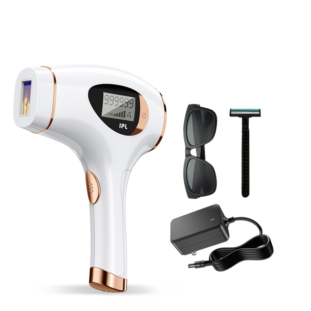 Laser Epilator 9900,000 Flash Ice Cooling Painless Permanent  Hair Removal Device