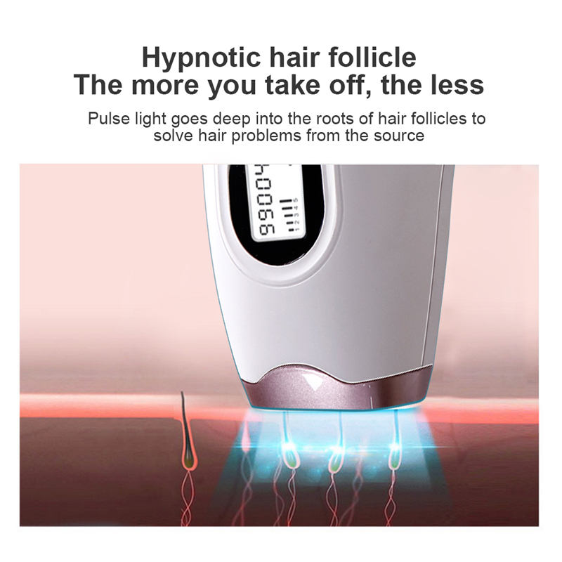 IPL Epilator Hair Removal 500000 Flashes Laser Permanent Body Bikini Remover Trimmer