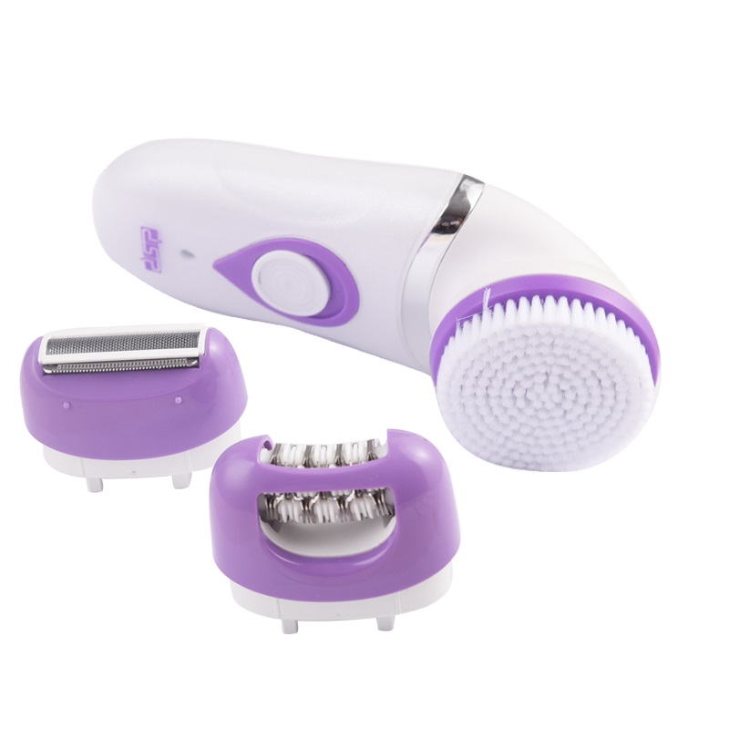 3in1 women epilator electric female lady shaver bikini trimmer facial hair removal