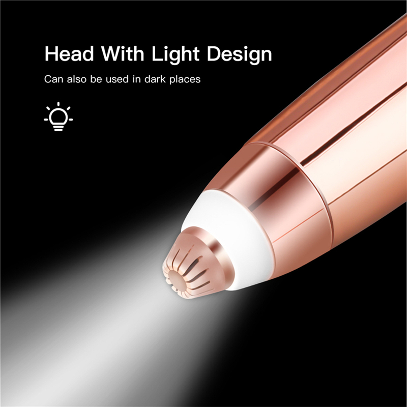 Electric Hair Removal Women's Eyebrow Trimmer Makeup Painless Eye Brow Epilator