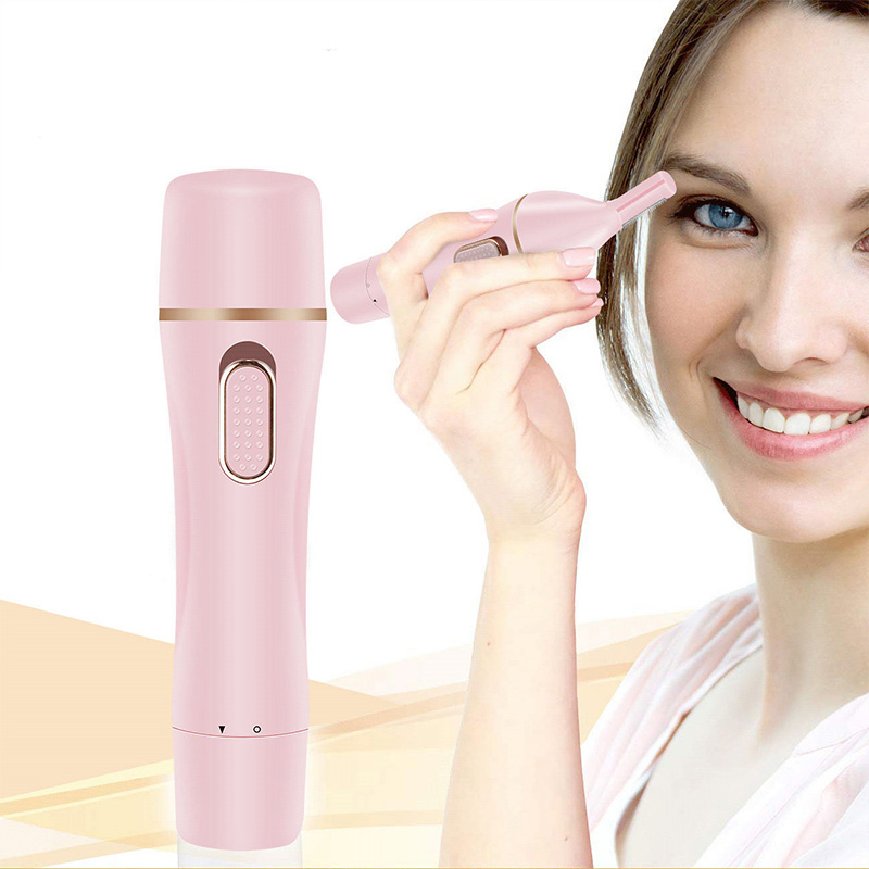 4 In1 USB Hair Remover Washable Facial Epilator For Women Eyebrow Nose Hair Trimmer