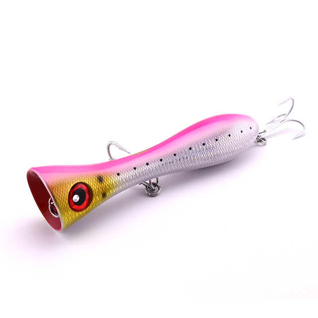Big Mouth Popper Lure 205mm 133g Top Water Lures Swimbait for Saltwater Tuna GT Fishing Tackle NBL9247