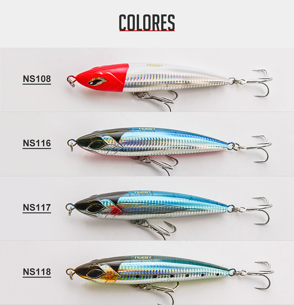 New Arrival Big Game Pencil Fishing Tackle 16cm/58g 19cm/86g Top Water Trolling Fishing Lures Hard Baits NBL9494