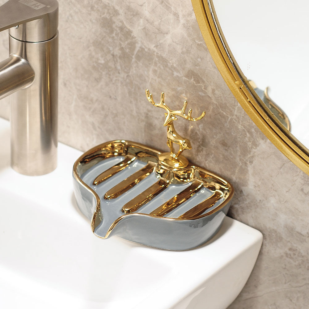 NEW Ceramic Soap Box Soap Dish for Bathroom  Products