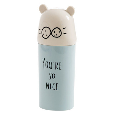 Cartoon Toothpaste Organizer Protable Bathroom Products