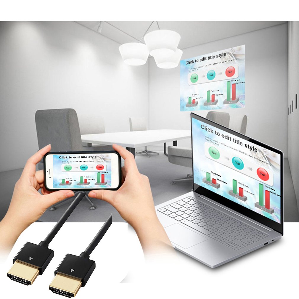 HDMI-compatible High-definition Cable 2.0 4k 60hz Video Computer Connection Data Cable Ultra-fine Cable Dropshipping