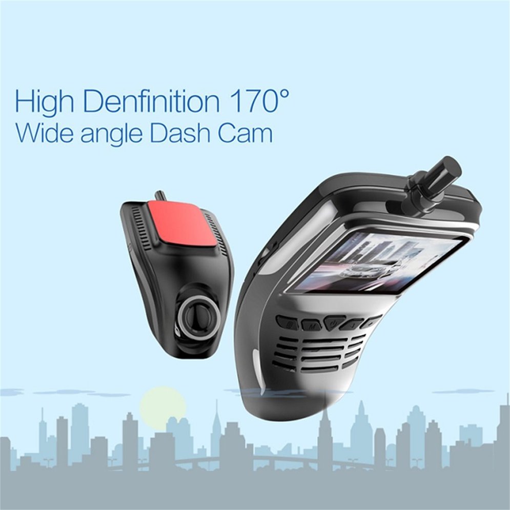 Small Eye Dash Cam Car DVR Recorder Camera with Wifi Full  1080p Wide Angle Lens G Sensor Night Vision Dash Cam